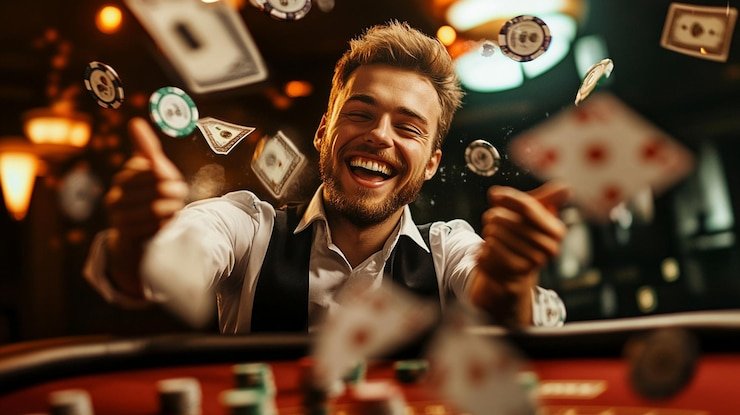 Live dealer announcing 4D draw result on livo 88
